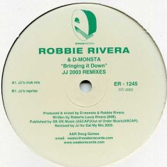 Robbie Rivera & D-Monsta - Robbie Rivera & D-Monsta - Bringing It Down (2003 Remixes) - Episode