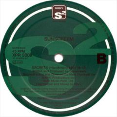 Sunscreem - Sunscreem - Secrets (Mark Picchiotti Remixes) - Sony Soho Square