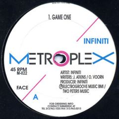 Infiniti - Infiniti - Game One / Think Quick - Metroplex