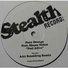 Pure Orange Ft Shane Nolan - Pure Orange Ft Shane Nolan - Feel Alive (Promo 1) - Stealth