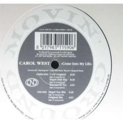 Carol West - Carol West - Come Into My Life - Movin Ground