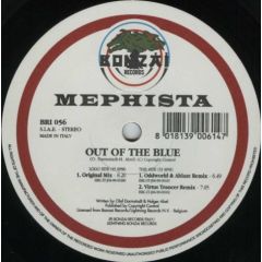 Mephista - Mephista - Out Of The Blue - Bonzai Records Italy