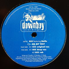 Kcc Featuring Emile - Kcc Featuring Emile - On My Way - Downboy Recordings