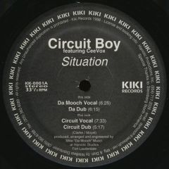 Circuit Boy Ft Ceevox - Circuit Boy Ft Ceevox - Situation - Kiki Records