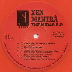 Xen Mantra - Xen Mantra - The Midas EP (Red Vinyl) - Stafford South