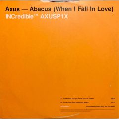 Axus - Axus - Abacus (When I Fall In Love) - Incredible