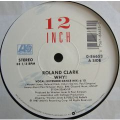 Roland Clark - Roland Clark - Why! - Atlantic