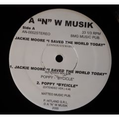 Jackie Moore / Poppy / Topaz Liz / Axia - Jackie Moore / Poppy / Topaz Liz / Axia - I Saved The World Today / Bycicle / Hammer To The Heart / Love In December - A "N" W Musik