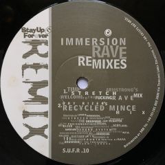Immersion - Immersion - Rave - Remixes - Stay Up Forever
