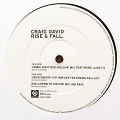 Craig David - Craig David - Rise & Fall - Wildstar