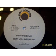 Sammy Levi - Sammy Levi - Love Is The Message - 	Eclipse Records