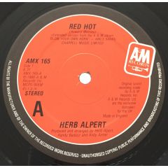 Herb Alpert - Herb Alpert - Red Hot - A&M