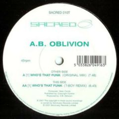A.B. Oblivion - A.B. Oblivion - Who's That Funk - Sacred