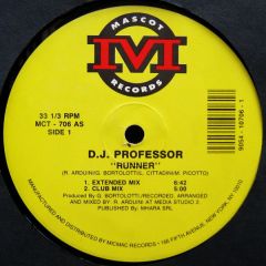 DJ Professor - DJ Professor - Runner - Mascot Records