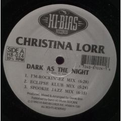 Christina Lorr - Christina Lorr - Dark As The Night - Hi Bias