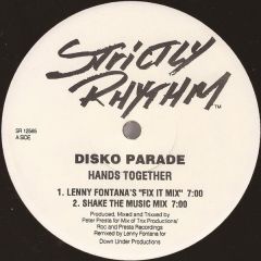 Disko Parade - Disko Parade - Hands Together - Strictly Rhythm