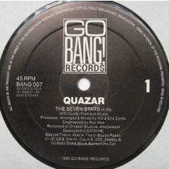 Quazar - Quazar - The Seven Stars - Go Bang! Records