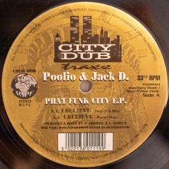 Poolio & Jack D - Phat Funk City EP - Nice 'N' Ripe