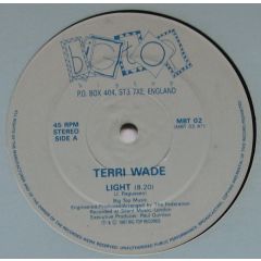Terri Wade - Terri Wade - Light - Big Top Records