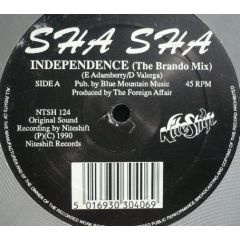 Sha Sha - Sha Sha - Independence - Niteshift Records