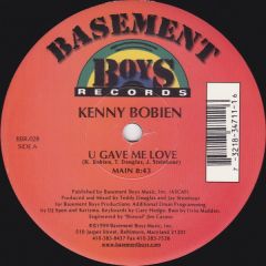Kenny Bobien - Kenny Bobien - U Gave Me Love - Basement Boys