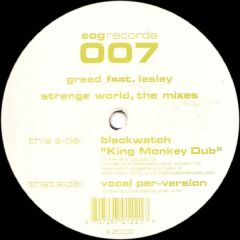Greed Feat Lesley - Greed Feat Lesley - Strange World (Remixes) - SOG