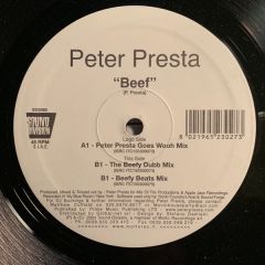 Peter Presta - Peter Presta - Beef - Sound Division