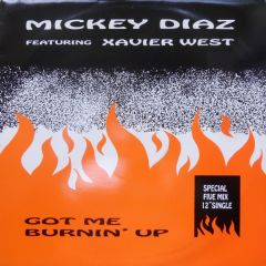 Mickey Diaz Featuring Xavier West - Got Me Burnin' Up - Bad Ass Toons