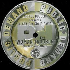 Artful Dodger & Craig David - Artful Dodger & Craig David - Woman Trouble (Sunship) - Public Demand
