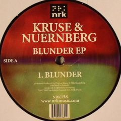 Kruse & Nuernberg - Kruse & Nuernberg - Blunder EP - NRK