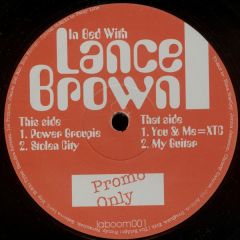 Lance Brown - Lance Brown - In Bed With Lance Brown EP - La Boom