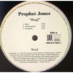 Prophet Jones - Prophet Jones - Woof - Motown