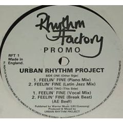 Urban Rhythm Project - Urban Rhythm Project - Feelin' Fine - Rhythm Factory Records