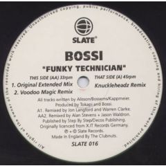 Bossi - Bossi - Funky Technician - Slate