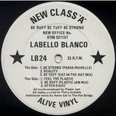 New Class 'a' - New Class 'a' - Be Ruff Be Tuff Be Strong - Labello Blanco Recordings