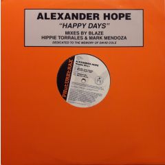 Alexander Hope - Alexander Hope - Happy Days - Phuture Trax