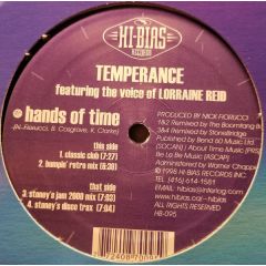 Temperance - Temperance - Hands Of Time (Remixes) - Hi-Bias Records