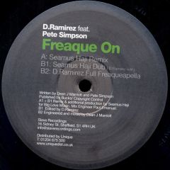 D Ramirez Ft Pete Simpson - D Ramirez Ft Pete Simpson - Freaque On (Remix) - Slave Recordings