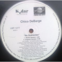 Chico Debarge - Chico Debarge - No Guarantee - Universal