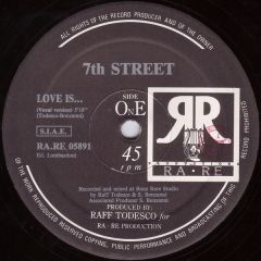 7th Street - 7th Street - Love Is... - Rare