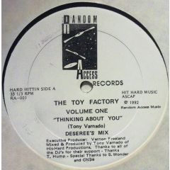 The Toy Factory - The Toy Factory - Volume One - Random Access Records