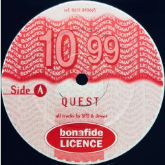 Spd & Jessie - Spd & Jessie - Quest - Bonafide Licence