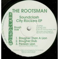 Rootsman - Rootsman - Soundclash City Rockers EP - Soundclash
