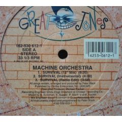 Machine Orchestra - Machine Orchestra - Survival - Great Jones