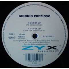 Giorgio Prezioso - Giorgio Prezioso - Get On Up - ZYX Music