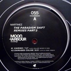 Martinez - Martinez - The Paradigm Shift (Remixes Part 2) - Moon Harbour Recordings