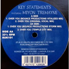 Key Statements Featuring Miyon Tremayne - Key Statements Featuring Miyon Tremayne - Over You - Soiree (UK)