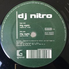 DJ Nitro - DJ Nitro - My Eyes - Glove Records 4
