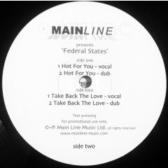 Federal States - Federal States - Hot For You - Main Line 