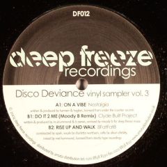 Various Artists - Various Artists - Disco Deviance (Sampler 3) - Deep Freeze